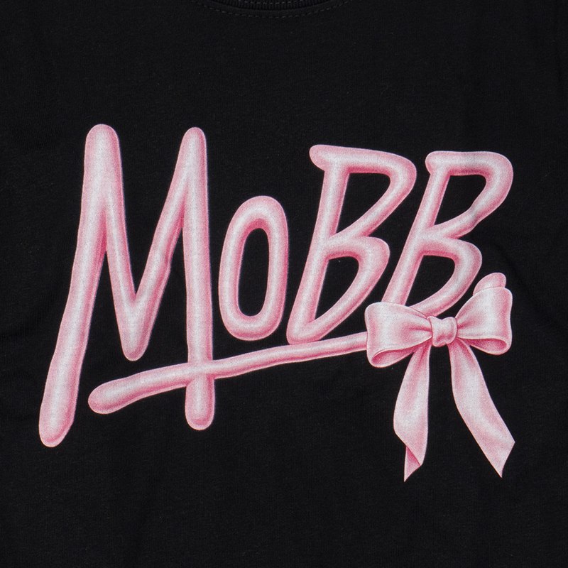 BOW OG T-SHIRT -BLACK- (LADIES/KIDS)