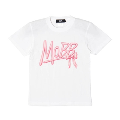 BOW OG T-SHIRT -WHITE- (LADIES/KIDS)