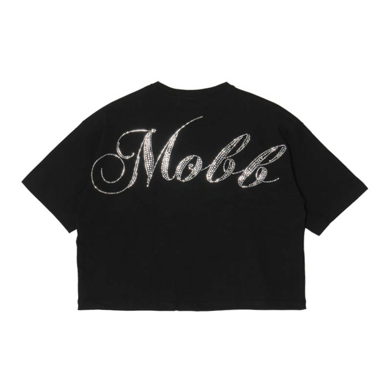 CURSIVE OG STONE WIDE T-SHIRT -BLACK- (LADIES/KIDS)