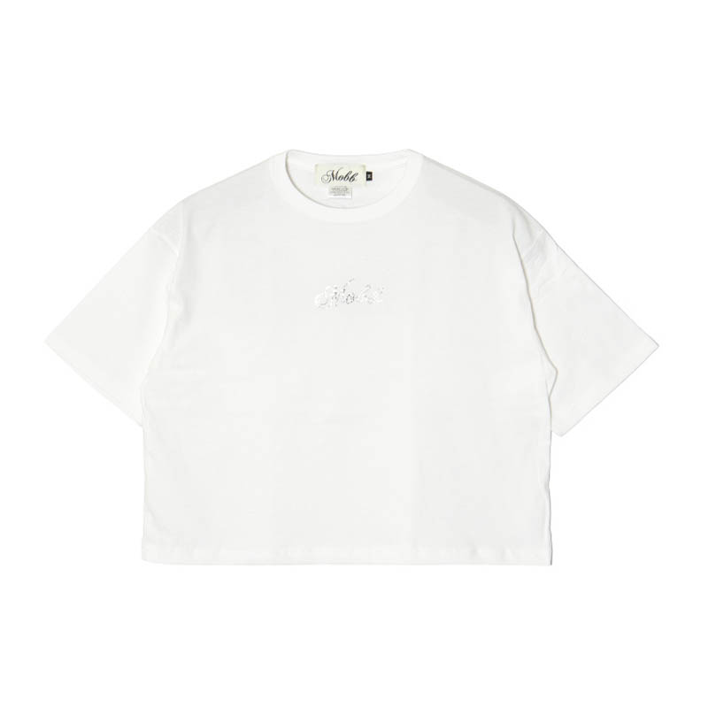 CURSIVE OG STONE WIDE T-SHIRT -BLACK- (LADIES/KIDS)