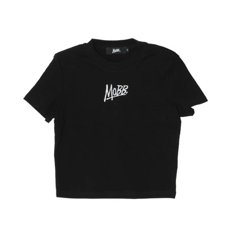 (E)OG CROPPED T-SHIRT -BLACK- (LADIES/KIDS)