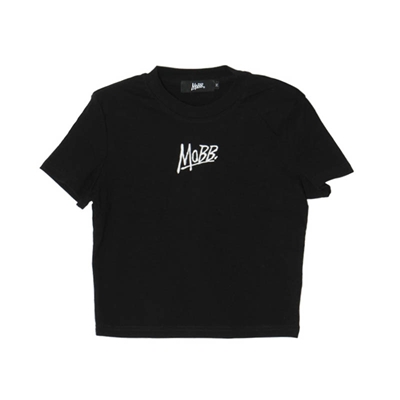 (E)OG CROPPED T-SHIRT -BLACK- (LADIES/KIDS)