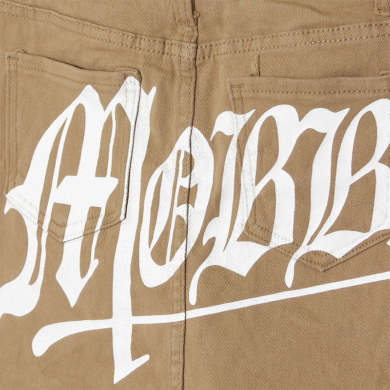 OLD OG DENIM SKORTS -BEIGE-(LADIES)