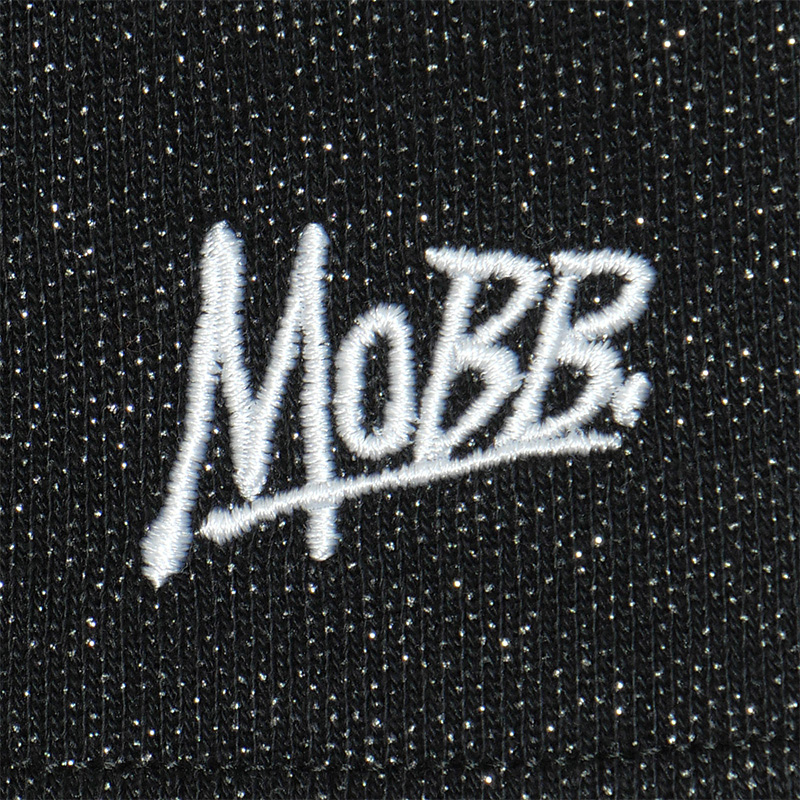 OG GLITTER SWEAT SHORTS -BLACK- (LADIES)