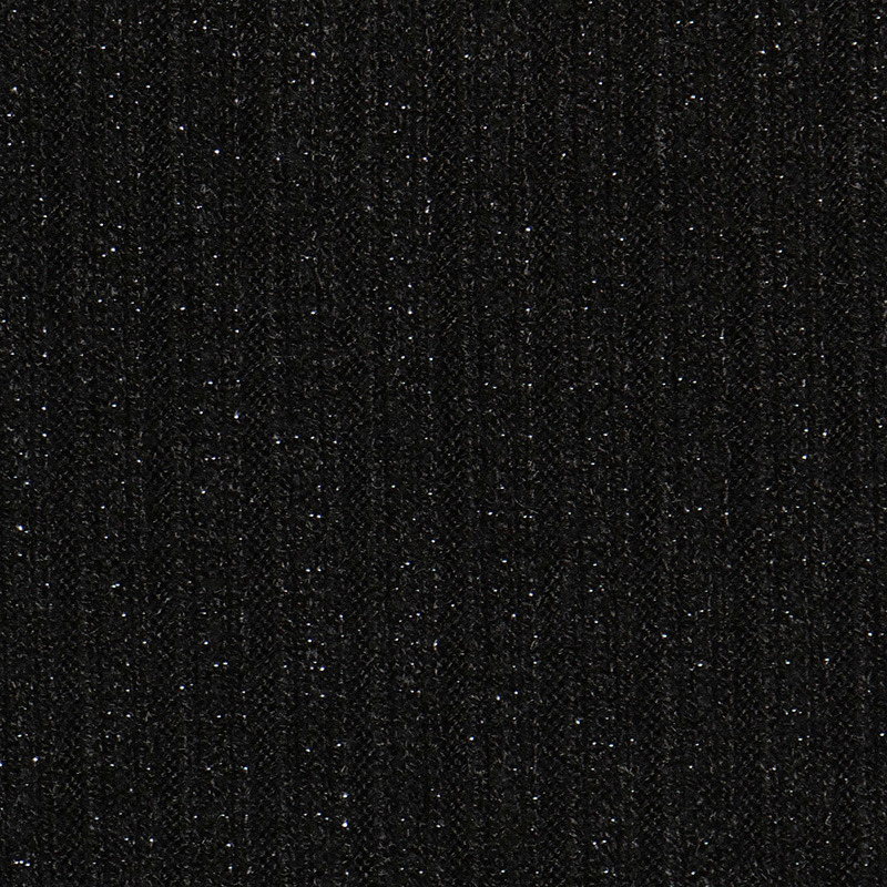 OG GLITTER RIB SHORTS -BLACK- (LADIES)