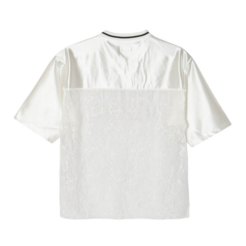 LACE HOCKEY SHIRT -WHITE- (LADIES/KIDS)