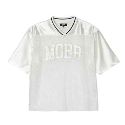 LACE HOCKEY SHIRT -WHITE- (LADIES/KIDS)