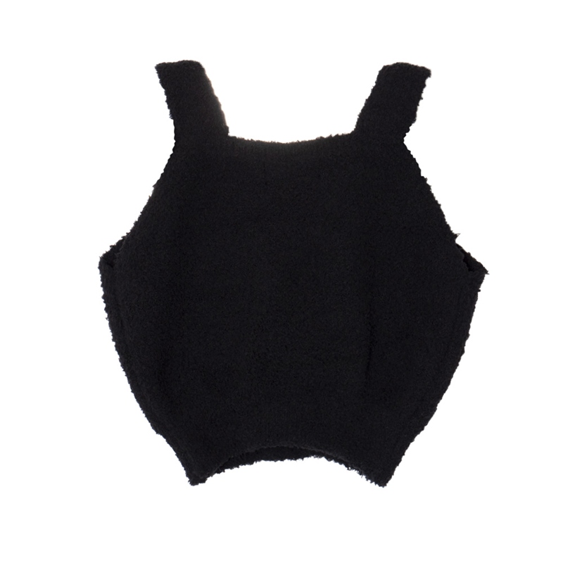 OG PLATE MOHAIR TANKTOP -BLACK- (LADIES/KIDS)