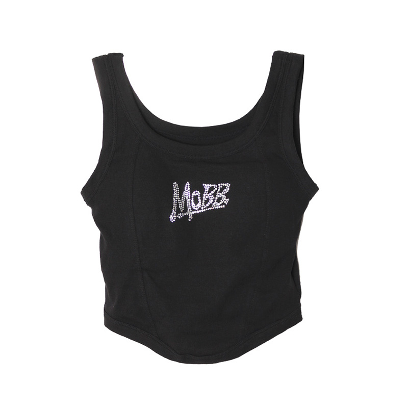 OG STONE CUP IN TANK TOP -BLACK-（LADIES）