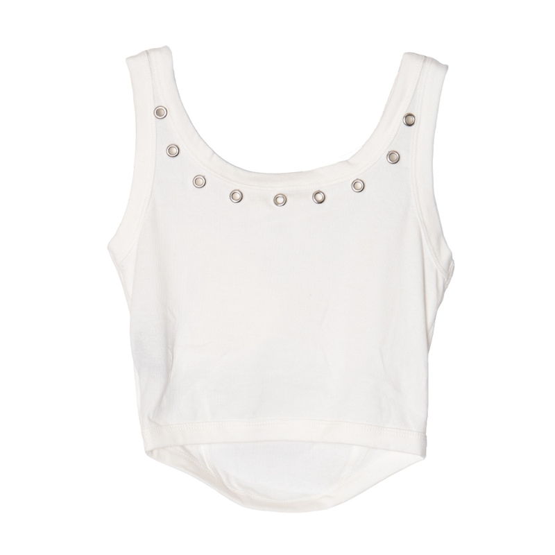 OG EYELET CUP IN TANK TOP -WHITE- (LADIES/KIDS)