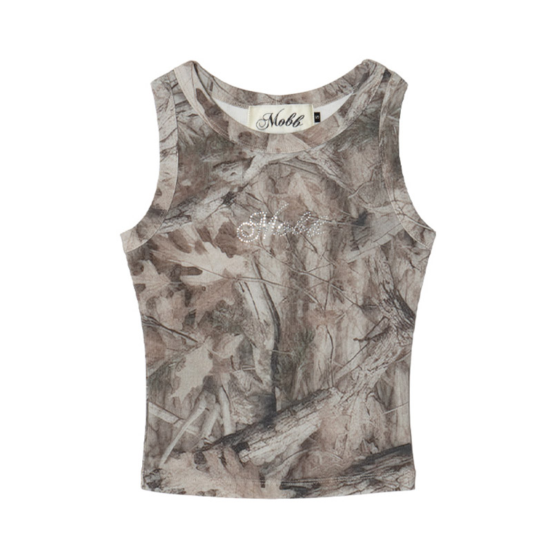 CURSIVE OG STONE CAMO TANK TOP -CAMO- (LADIES)