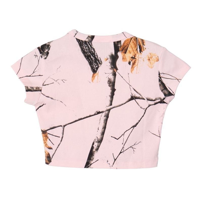 CURSIVE OG STONE PINK CAMO T-SHIRT -CAMO- (LADIES/KIDS)