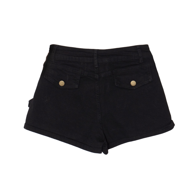 DOUBLE BELT SKORT -BLACK- (LADIES/KIDS)