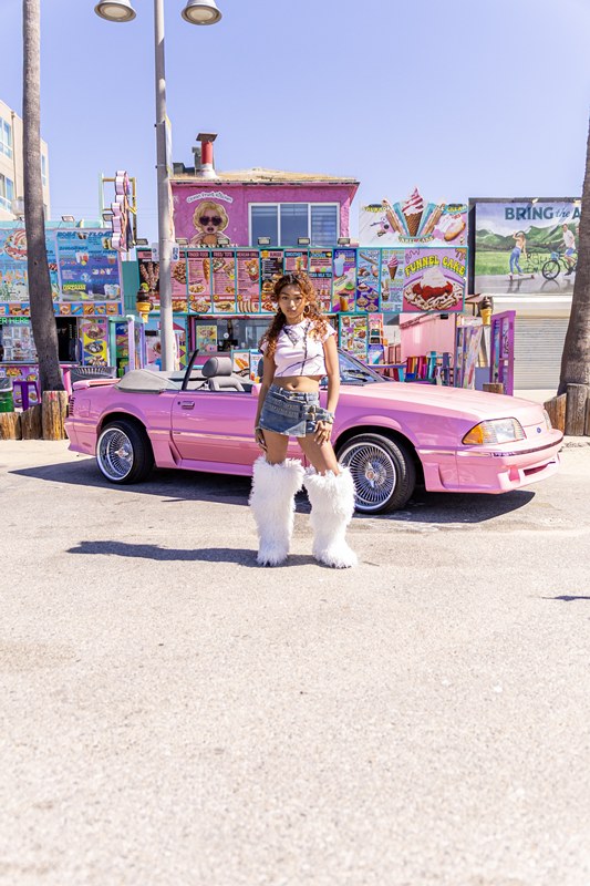 DOUBLE BELT SKORT -BLACK- (LADIES/KIDS)