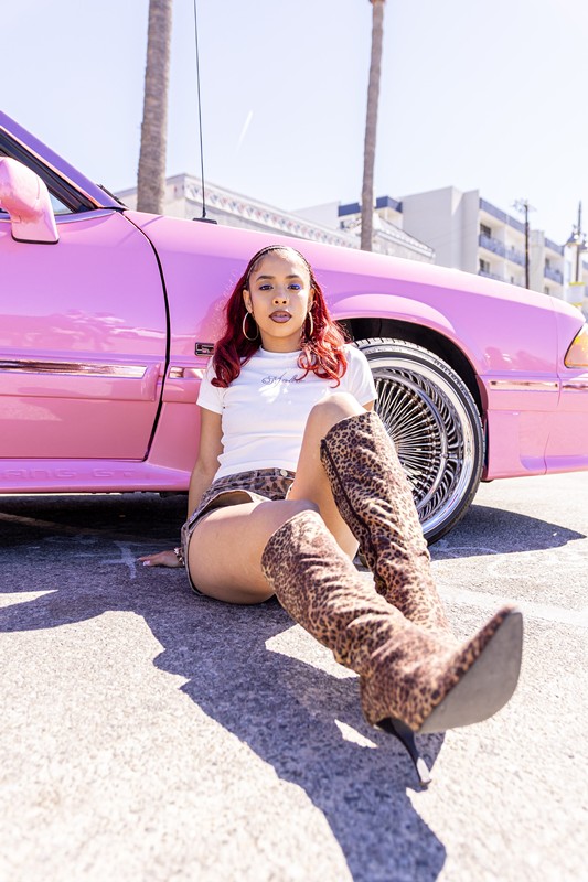 DOUBLE BELT SKORT -LEOPARD- (LADIES/KIDS)