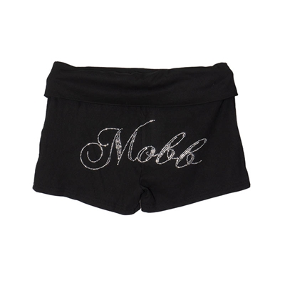 CURSIVE OG STONE SHORTS -BLACK- (LADIES/KIDS)