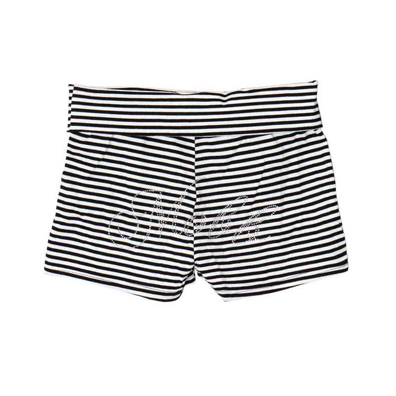 CURSIVE OG STONE SHORTS -BLACK×WHITE- (LADIES/KIDS)