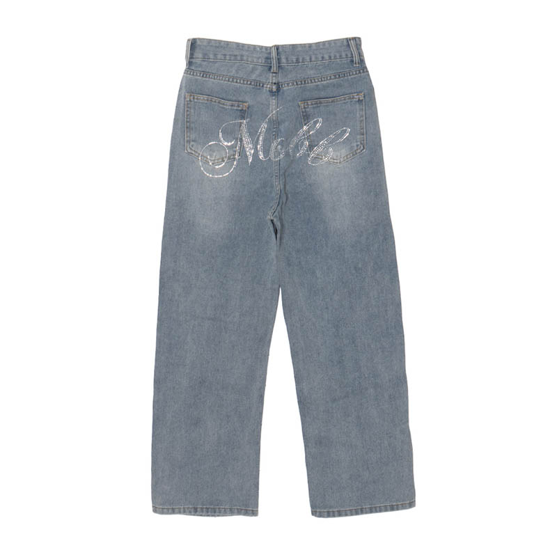 CURSIVE OG STONE PANTS -W.INDIGO- (LADIES/KIDS)