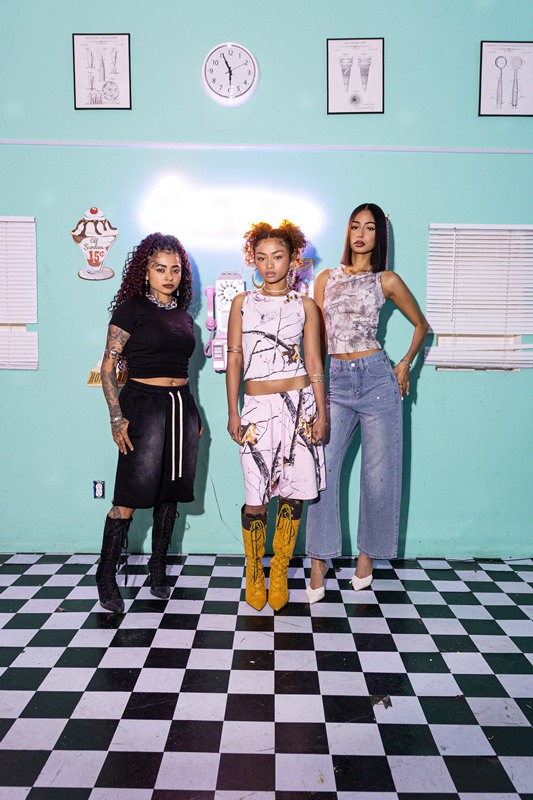 CURSIVE OG STONE PANTS -W.INDIGO- (LADIES/KIDS)