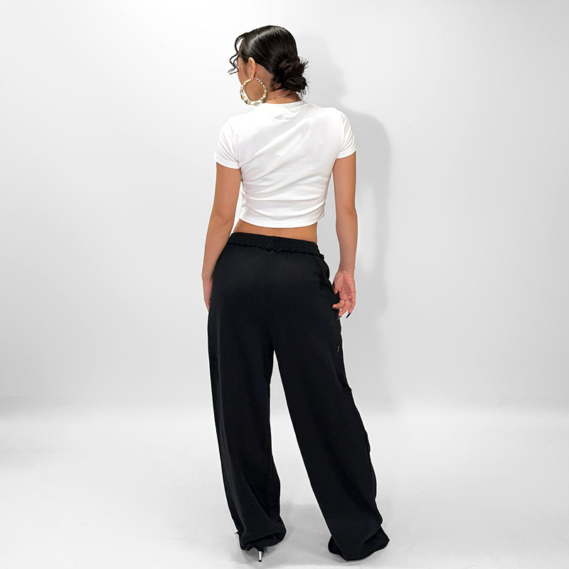 OG DAMAGE SWEAT PANTS -BLACK- (LADIES)