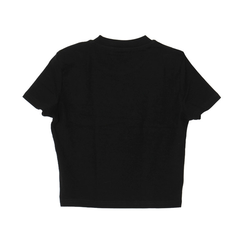 MOBB LIP CROPPED T-SHIRT -BLACK- (LADIES)