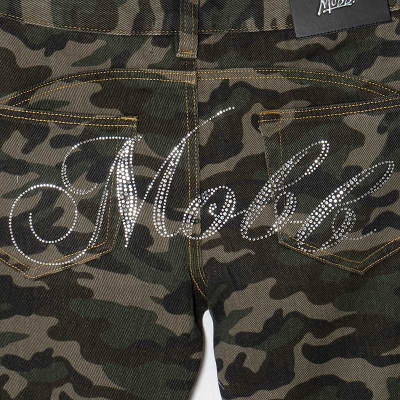CURSIVE OG STONE CAMO FLARE PANTS -CAMO- (LADIES)