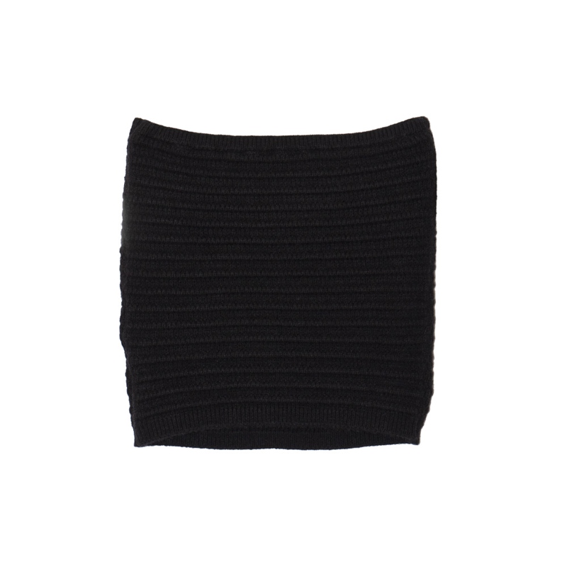 CURSIVE OG KNIT TUBE TOP -BLACK- (LADIES)