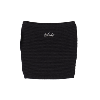 CURSIVE OG KNIT TUBE TOP -BLACK- (LADIES)