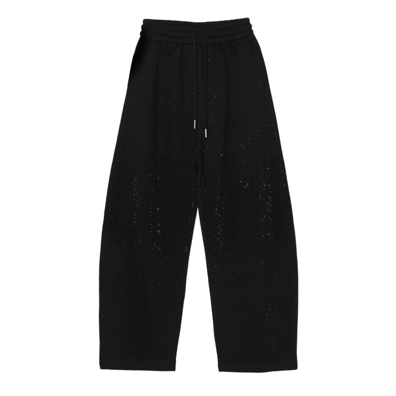 AURORA STONE WIDE PANTS -BLACK- (LADIES)