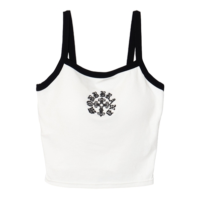 CROSS CUP IN CAMISOLE -WHITE-（LADIES）