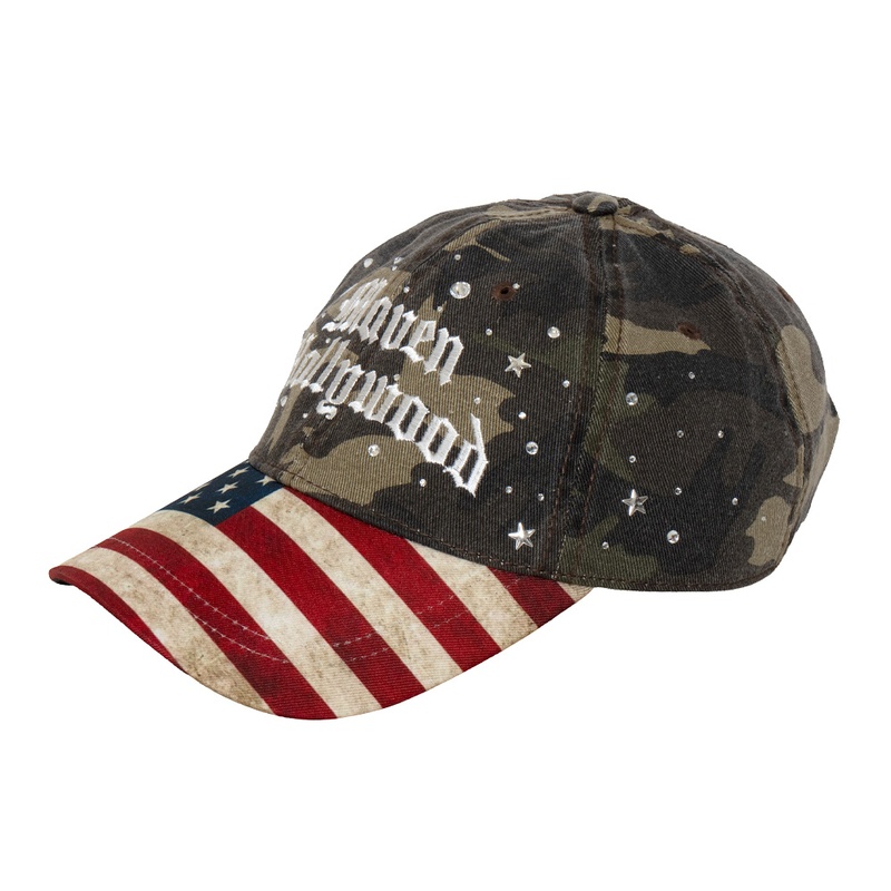 FLAG&CAMO 6P CAP -CAMO-