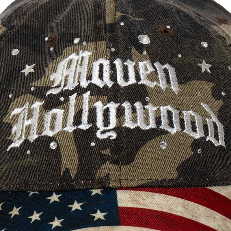 FLAG&CAMO 6P CAP -CAMO-