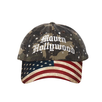 FLAG&CAMO 6P CAP -CAMO-