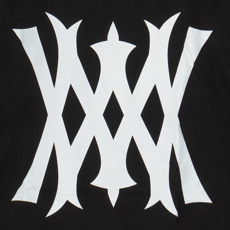 ESSENTIAL BIG LOGO LS -BLACK-
