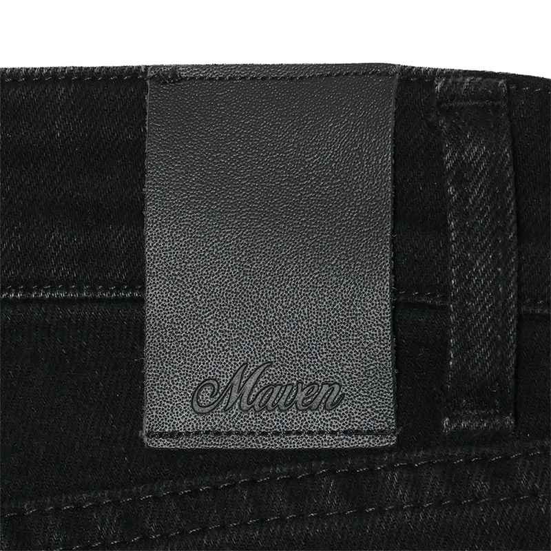 STAR CRASH SKINNY PANTS -BLACK-