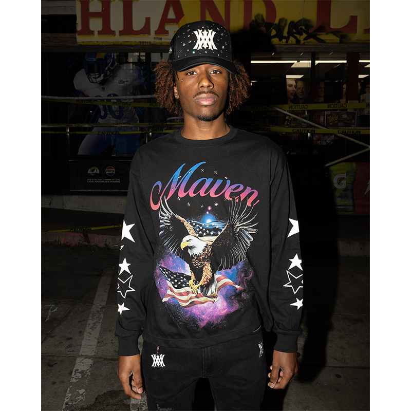 UNIVERSE EAGLE LS -BLACK-