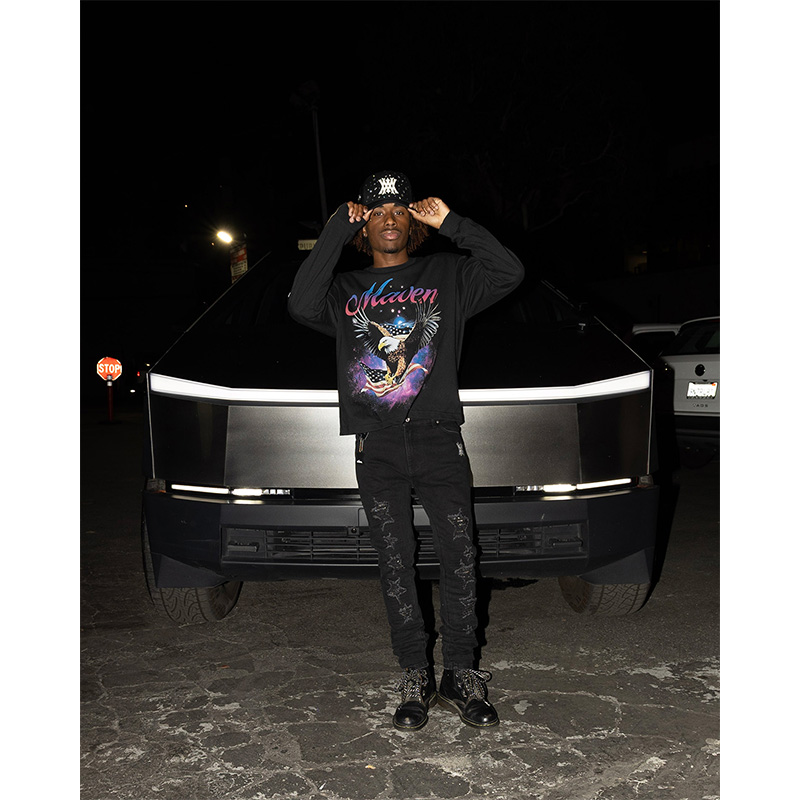 BIG OG LOGO MESH CAP -BLACK-