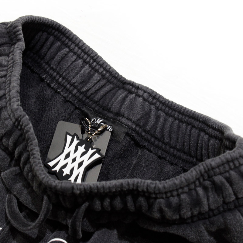 STAR SHORT PANTS -BLACK-