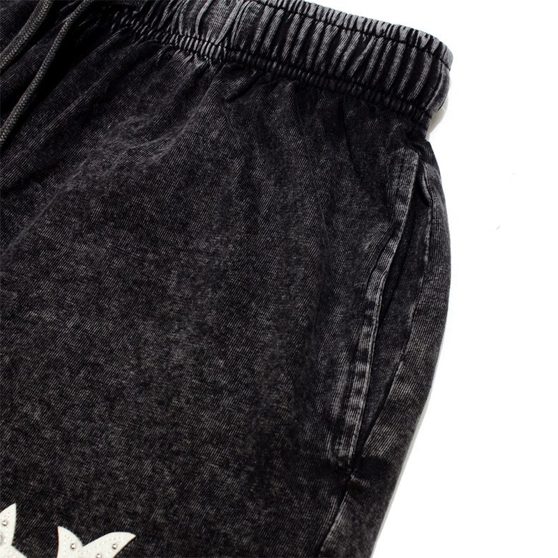OG LOGO SHORT PANTS -BLACK-