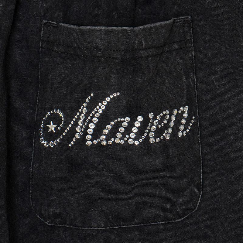 OG LOGO SHORT PANTS -BLACK-