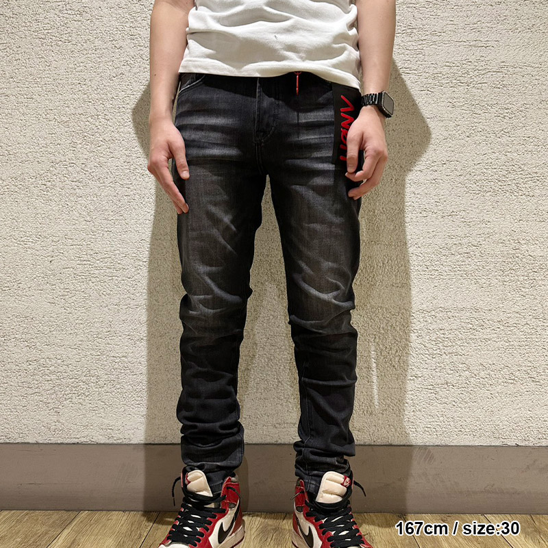 360 SKINNY -W.BLACK-