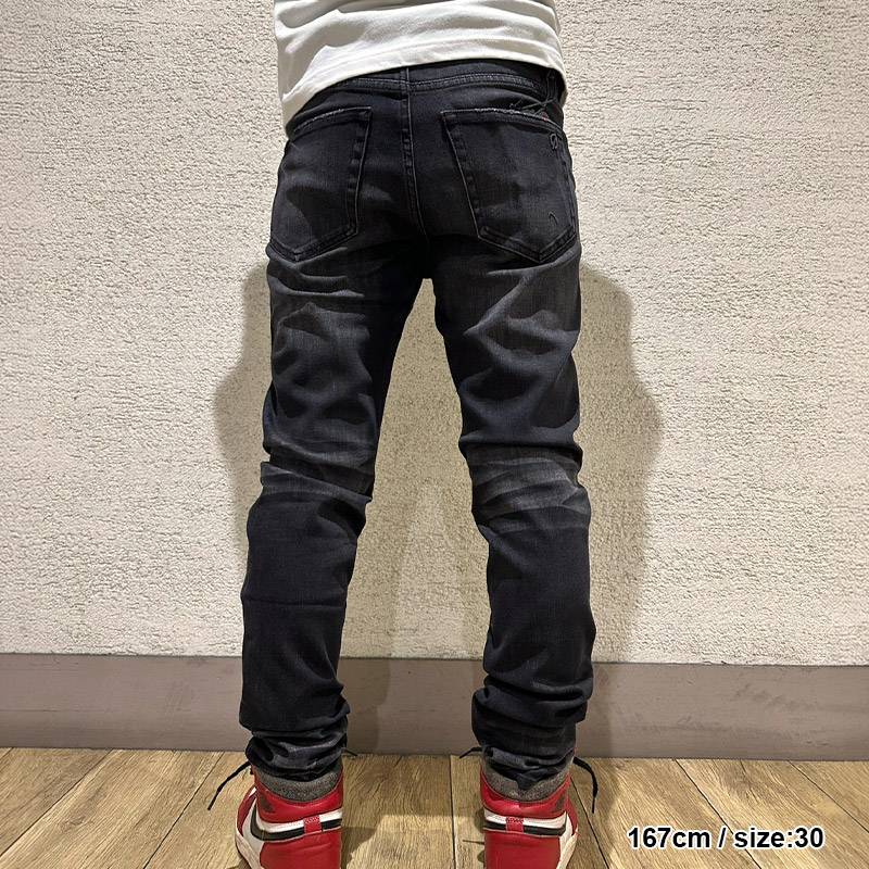 360 SKINNY -W.BLACK-