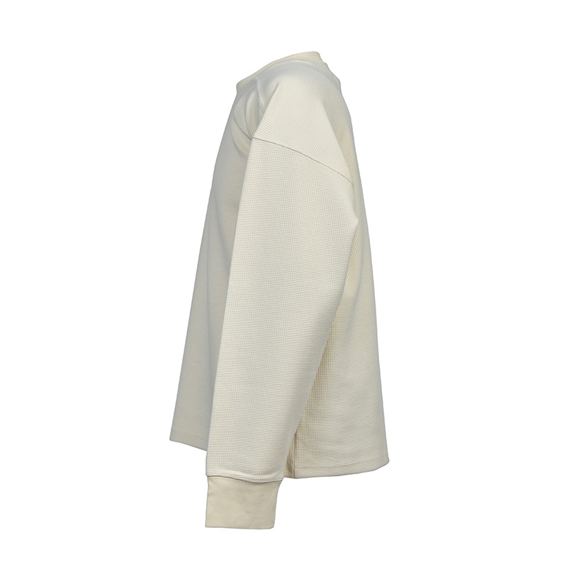 NEW RICH WAFFLE LS TEE TYPE2 -2.COLOR-