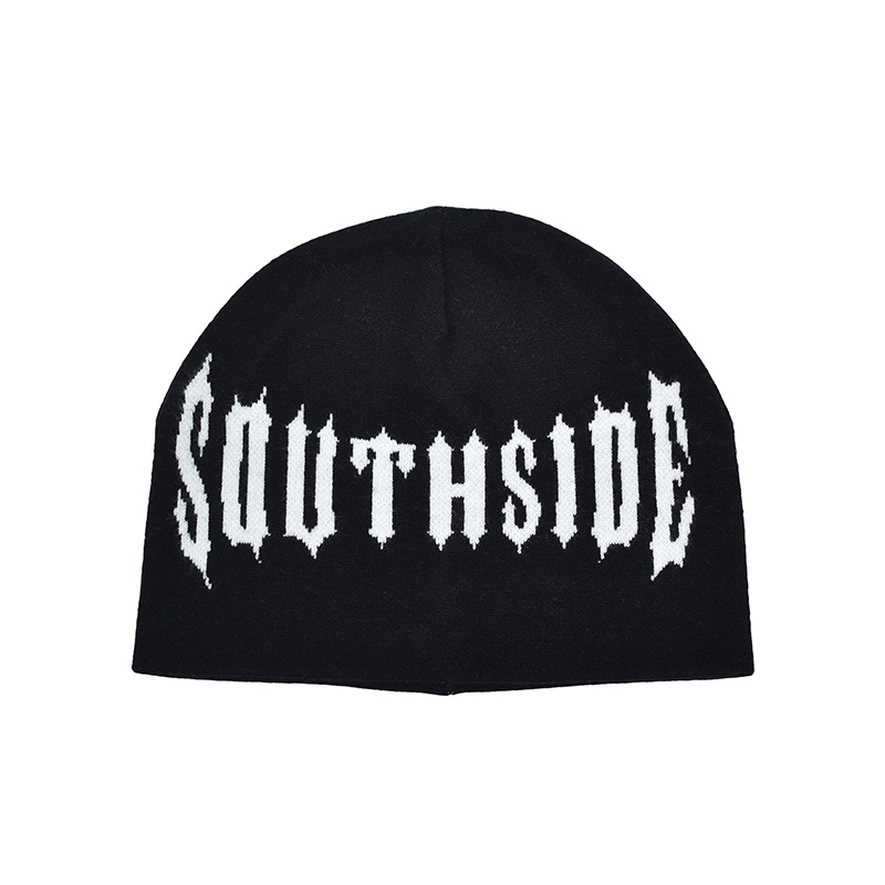 SOUTHSIDE SKULL CAP -BLACK-