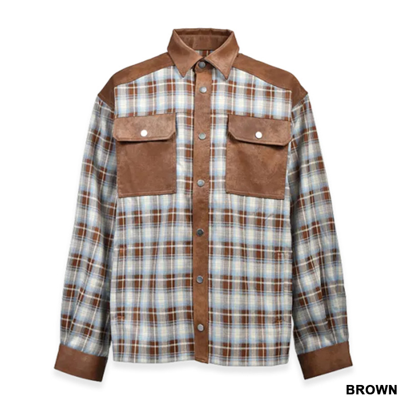 NEW RICH CHECK SHIRT -2.COLOR-