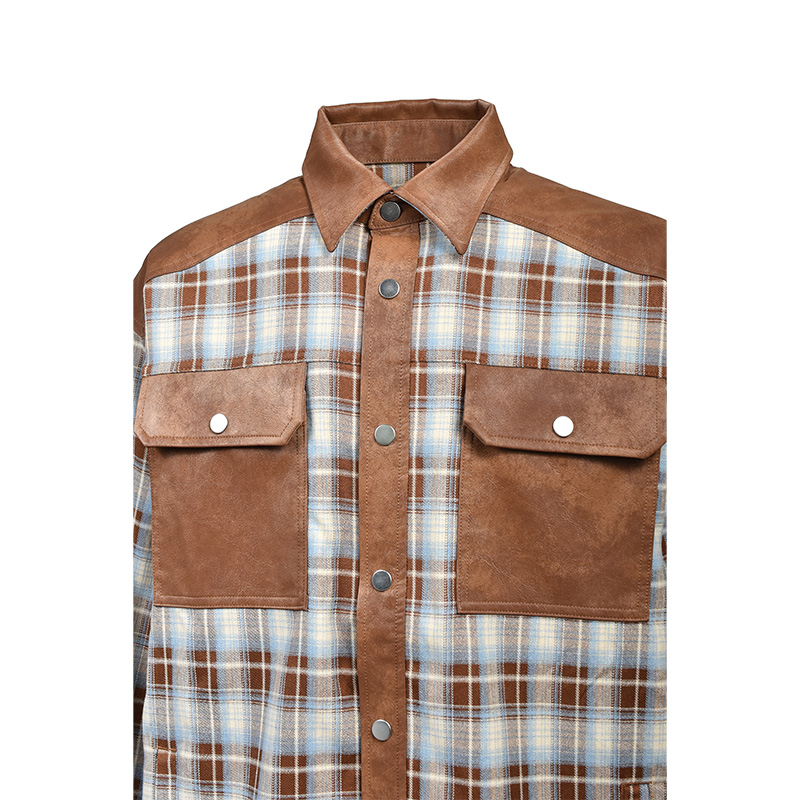 NEW RICH CHECK SHIRT -2.COLOR-