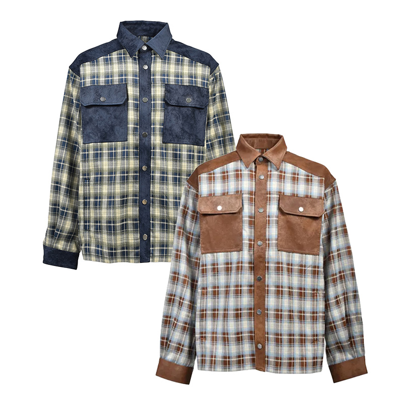 NEW RICH CHECK SHIRT -2.COLOR-
