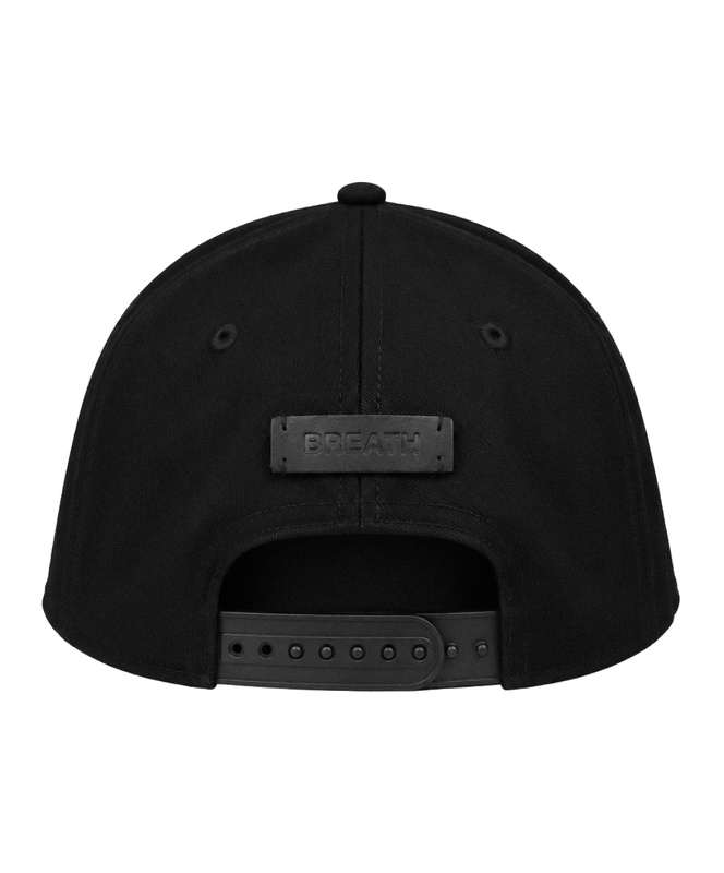 GRILL & TAN & BONE PATCH CAP -BLACK-