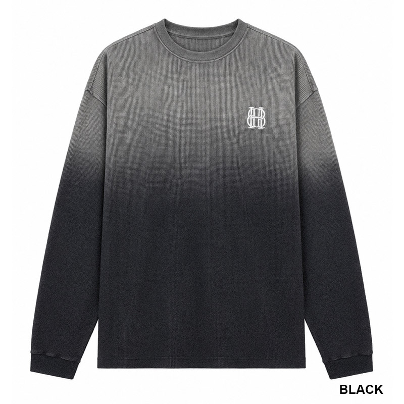 BH WAFFLE LS TEE -2.COLOR-