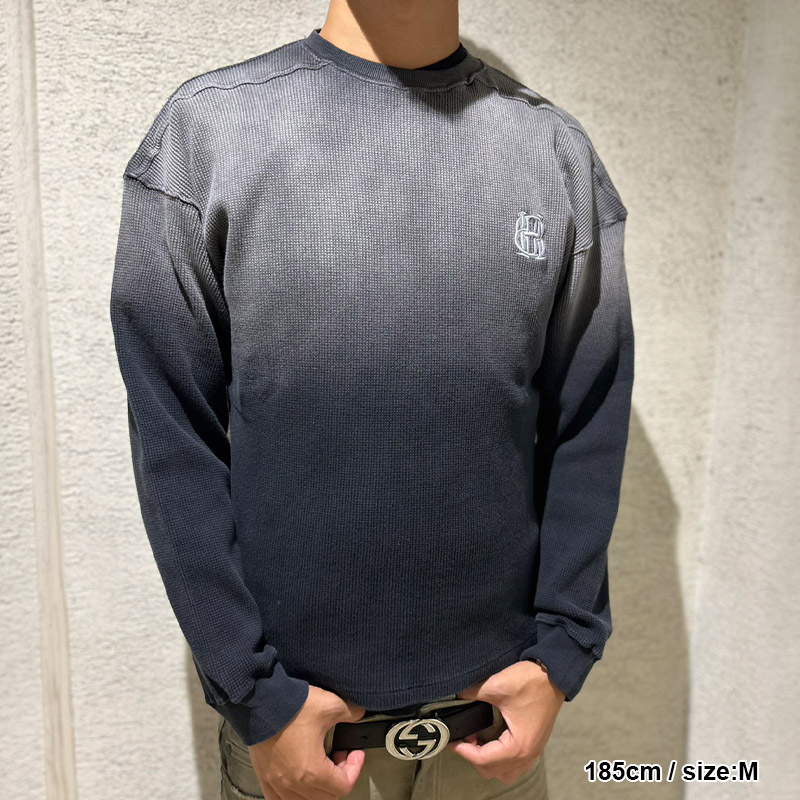 BH WAFFLE LS TEE -2.COLOR-
